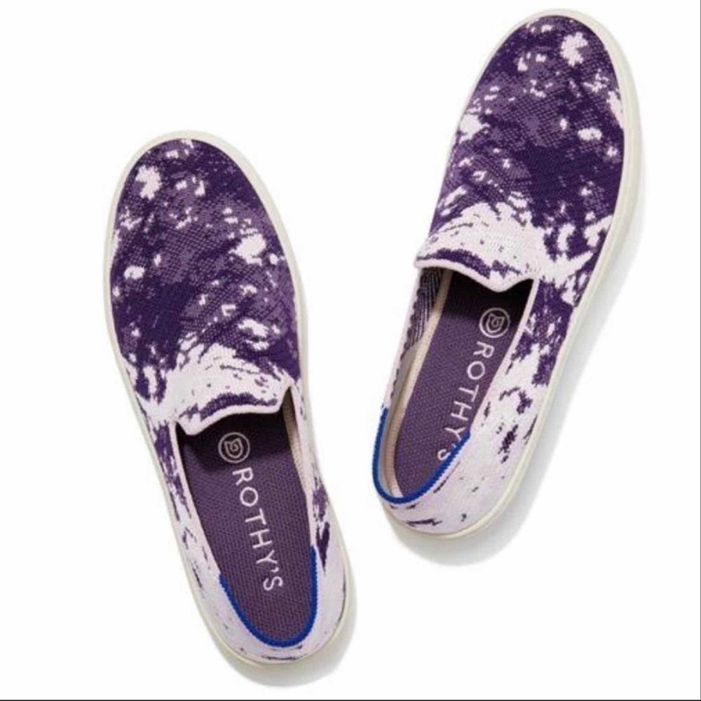 Rothy’s The Sneaker Ocean Iris Size 10